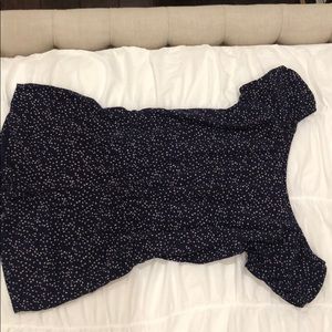 stunning navy and pink romper!